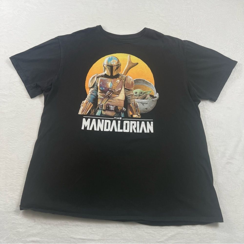 Star Wars Mandalorian Black T-Shirt size xl